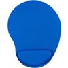 CUSROS Tappetino per mouse verticale con filo, tappetino per mouse da polso in memory foam, design a cuneo a gradini, supporto ergonomico per il polso, antiscivolo, per casa e ufficio, blu