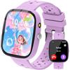 kaacly Orologio da polso per bambini con o/senza app, Smart Watch Bambino Adolescente Ragazzo Ragazza Adolescente con Pedometro, Sport Tracker, Messaggi, Schlafmonitor, Bluetooth Telefono Orologio Digitale