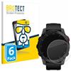 brotect Pellicola Vetro per Garmin epix | (Gen. 2) 6 Pezzi Chiara Protezione Schermo Made in Germany Durezza 9H Anti-Graffio Glass Screen Protector