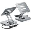 NXPGKEA iPad Pro USB C Hub, adattatore per iPad Pro M4 M2 M1 13 12.9 11 pollici iPad Air Docking Station pieghevole con 4K 60Hz HDMI, ricarica PD, lettore di schede SD/TF, 3 USB 3.0, audio da 3,5 mm, supporto