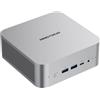 MINISFORUM AI X1 Mini PC Barebone, AMD Ryzen AI 9 HX 470 (12C/24T, fino a 5,2 GHz, 86 TOPS), Radeon 890M, 2x USB4, OCuLink, Quad 4K Output, Wi-Fi 7, 2,5GbE, Senza RAM/SSD