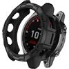 ISABAKE Cover per Garmin Fenix 7X/7X Pro, Custodia Antiurto, Antigraffio