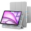 ESR Cover per iPad Air 13 M4/M3/M2 (2026/2025/2024), iPad Pro 12.9 (6a/5a/4a Gen), Custodia Magnetica con Supporto Trifold, Aggancio Magnetico, Auto Attivazione/Standby, Grigio