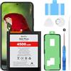 Beefix Batteria per Samsung Galaxy S22 Plus (SM-S906), Batteria di ricambio ad alta capacità da 4500mAh per Galaxy S22+ (EB-BS906ABY) con strumenti di riparazione professionali