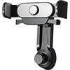 LWSEOPM Porta Cellulare Auto per Citroen Ds7 Ds 7 Crossback 2018-2023, 360°Rotazione Porta, Antiscivolo e Stabile, Supporto per Supporto per Telefono per Sfiato Dell'aria,A-Silver