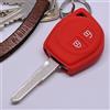 mt key Coperchio di protezione in silicone rosso per chiavi auto compatibili con Suzuki Swift SX4 Vitara Jimny