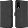 Verco custodia per Wiko Power U10, Wiko U20 Case per Wiko Power U10 / U20 Cover PU Pelle Portafoglio Protettiva, Nero