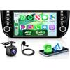 Rimoody 2G+64G Autoradio Android per FIAT Punto Evo 2010-2016, 6.2 Pollici Schermo Tactile Carplay Senza Fili Android Auto Navi GPS WiFi Mirror Link Bluetooth FM/RDS/EQ Comandi al Volante Retrocamera