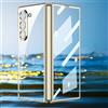 COQUE Custodia per Samsung Fold 6 Cover Protettiva Phantom Elettrolitica,Pellicola a Conchiglia Stile Sottile Custodia per Telefono All Inclusive,Cover Pieghevole per Samsung Galaxy Z Fold 6 5G-Oro