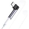 Generic Adattatore da USB C a jack per cuffie, adattatore per cuffie USB C | Adattatore per cuffie di tipo C | Convertitore da USB C a audio Adattatore da USB di tipo C a jack per cuffie da 3,5 mm per