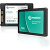 PHIXERO Disco rigido interno SSD P500 da 512 GB 3D NAND, SATA da 2,5 pollici, 6 Gb/s, unità a stato solido interna per laptop, desktop e console di gioco PC