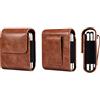 WFCKPQF Sacchetto Clip da Cintura Porta Cellulare Uomo Compatibile con Samsung Galaxy Z Flip 6/5/4/3/2/5G/SM-F7070/F7000/F7110, Borsa da Uomo per Cellulari Cintura con Passante Compatibile con Huawei Pocket 2