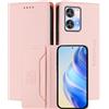 MOJIA Custodia per Oukitel C35 / C36, Resistente a Cadute e Graffi, Alta qualità PU Pelle Stile Portafoglio Cover Folio con Chiusura Magnetica. Pink