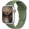 SRena C1B for Cinturino Apple Watch 38 40 41 42 44 45 46 mm,Ultra e Ultra 2,SE,Serie 7/8/9/10 - Compatibile con Tutti i Modelli,Verde Oliva