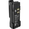 EXTENSILO batteria compatibile con Motorola DP4800, DP4800e, DP4601e, DP4801 radio (3400mAh, 7,2V, Li-Ion) + clip
