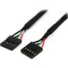 StarTech Cavo Interno USB 2.0 IDC 5 Pin 45cm, Collettore Scheda Madre, F/F