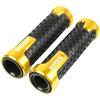 VJUXGTLTX Manopole Moto Per SUZUKI Per BURGMAN 650 400 125 200 250 AN650 AN400 AN125 AN200 Manopole Moto Maniglia Grip Copertura(Golden)