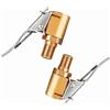 YUEMING 2 Pezzi Connettore Valvola Mandrini Pneumatica Universale, 8mm Air Chuck Pneumatico Pompa da Auto Ugello Filettato a Clip per Gonfiatori Pompa d'Aria Compressore Macchina