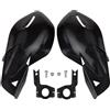 GOOFIT Protezione Moto 22mm Protezione Manubrio Motocross in Lega di Alluminio Universale Sostituzione per buche Scooter Fuoristrada Bicicletta ATV Quad Pocket Bike ciclomotore Nero