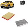 OP Kit tagliando 3 filtri compatibile con Nissan juke i 1.5 DCI Gasolio 2010-2019