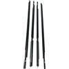 Generic guarnizione vetro Compatibile Con Toyota per Yaris Hatchback 2006-2013 Strisce Di Tenuta Gomma Per Finestrini Laterali Esterni OEM 68180-0D080