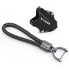 FSJGBNHOKVN Portachiavi per moto Per Voge 525Dsx 650Dsx 525 650 DSX 650DS DS800 300 Rally 250RR 300RR 500AC Motocicletta CNC Copertura Chiave Custodia Portachiavi Parti(1 Set Black)