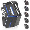 CXEPI Radiatore Acqua Refrigerante Resevoir Coperchio del Serbatoio di Protezione per Yamaha MT09 MT-09 FZ-09 FZ09 2020-,Blu