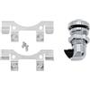 VEOYFHGIF Tappo Benzina Motocicletta Pulsante Per Chiusura Sportello Carburante Per Moto, Tappo Serbatoio Olio E Benzina Per Touring 92-20, Per Electra, Per Road Street Glide FLHX