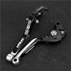 DTASMBD Manopole Antiscivolo Per Leva Freno E Frizione Per Moto Per VFR800 VTEC VFR 800 2002-2017 Con Terminali Manubrio Moto Leve Freno Frizione Manubrio Manopole(Colore 23)
