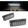 RZG 2 luci a LED per targa, colore bianco, per Fi-at Doblo II 2010-2022 Combo D Barn Door 2012-2018