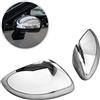 CHROMEMASTER | Calotta per gli specchietti esterni | Compatibile con Renault Captur II dal 2020 | Plastica ABS; Le calotte donano un aspetto unico all'auto e proteggono dai danni