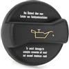 RAYAKT Coperchio di riempimento olio motore compatibile con VW Golf Jetta Bora Polo Passat Audi A1 A3 A4 A6 Skoda - con numero OEM 06A103485C