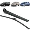 STARKIT PERFORMANCE Braccio tergicristallo posteriore compatibile per Fabia 2 Combi 545 (06-14) | e Tiguan 1 (2007-2016) e Touran 1 (2003-2010) | con spazzola tergicristallo (lunotto posteriore) | 1T0955707C