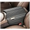 MNGNCBXWK Bracciolo Auto Centrale Console Cuscino Box Bracciolo Di Controllo Centrale Per Auto Per Mercedes Per Benz W205 Classe C W213 Classe E C257 CLS X253 GLC MNGNCBXWK(Black)