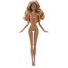 Generic 32 cm Bambola europea supermodello nuda, bambola 1/6 con design africano, articolazioni mobili per trucco e vestiti (Stile 9)