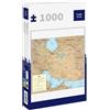 Lais Puzzle Mappa Fisica Iran 1000 Pezzi