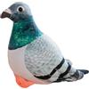 QWEPU Peluche, piccioni di peluche, uccello di peluche realistico, per animali selvatici, regalo per amici e bambini (20 cm, verde)