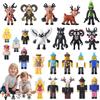 lunule 24PCS 99 notti nella foresta figure d'azione 3 pollici divertente mostro giocattolo set con cervo bambini giocare figure d'azione Brainrot giocattoli gufo Ram personaggi da collezione