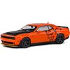 SOLIDO MODELLINO SCALA COMPATIBILE CON DODGE CHALLENGER SRT DEMON V8 6.2L COUPE 2018 ORANGE/BLACK 1:43 SOLIDO SL4310306