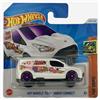 Hot Wheels - Ford Transit Connect - HTF26 - TH - Treasure Hunt - HW Vans 3/5 - bianco con motivo floreale - Mattel 2024 (216/250) - 1:64 - Modello licenza