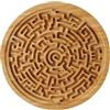 Generico Board di puzzle labirinto in legno - labirinto di legno massiccio circolare, gioco educativo | Robusto puzzle logico versatile con di abilità motoria
