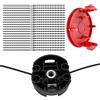 YWNYT Bosch F016800431 - Filo per decespugliatore, 37 cm x 3,5 mm, per decespugliatore AFS 23-37, testina per decespugliatore F016F04839, copertura per bobine per decespugliatore F016F04841 (20 pezzi