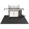 KARAT Tappetino protettivo per barbecue, 100 x 100 cm, antiscivolo e resistente alle alte temperature, ignifugo, ultra resistente, facile da pulire e da usare all'aperto, per tutte le stagioni