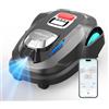 YARDCARE (2026 Upgrade) YARDCARE N1600 PRO Robot tagliaerba senza filo perimetrale, Max 1600 m² - con RTK & visione, percorso a U, gestione multi-area, controllo app ed evitamento intelligente degli ostacoli