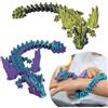 Moses. Drago alato - Drago di cristallo mobile, giocattolo 3D per bambini, drago mistero in due colori