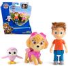 Paw Patrol Paw Patrol - Confezione di figure Skye, Alex Porter e Gufo Cantarino - Paw Patrol Giocattoli - Regalo Bambino 3 anni + - Giocattoli Bambini 3 anni Giochi per Bambini