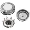 Generico Testine di ricambio for rasoio, compatibili con rasoi Philips serie S5400 S5077 S5015 S5013 S5510 S5340 S5140 S5110 S9161 3 testine rasatura