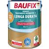 Baufix, Dekor Langzeitlasur, smalto per legno, colore rovere chiaro, brillante, 5 litri, vernice per legno, vernice protettiva per legno per interni ed esterni, per molti tipi di legno di conifere