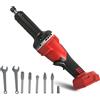 YWNYT Smerigliatrice senza fili per Milwaukee M18 batteria da 18 V, 24000 giri/min, motore senza spazzole elettrico, strumento per smerigliatura, lucidatura, sbavatura (senza batteria)
