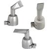 YWNYT 3pcs Ugelli per pistola termica, 3 Stile 20mm 90 Gradi/120 Gradi/Piatto Pistola ad aria calda Ugelli per saldatura PP PVC Foglio di plastica Accessori per saldatura